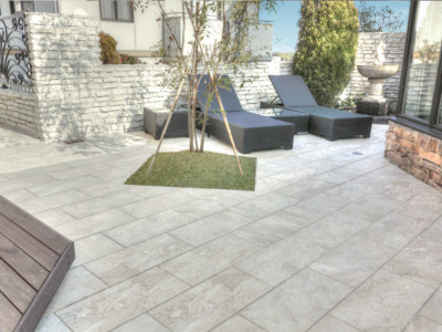 ストーンヘンジ ホワイト 152mm角 - 輸入タイル専門通販サイトのタイル